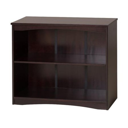 CAMAFLEXI Camaflexi 4182 Essentials Wooden Bookcase 36 in. Wide - Cappuccino Finish 4182